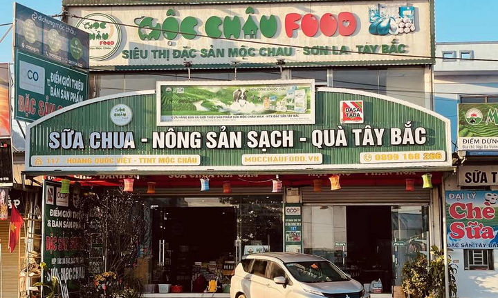 Điểm danh những cửa hàng, siêu thị đặc sản tại Mộc Châu
