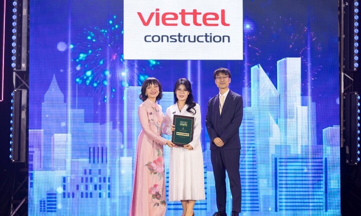 Đứng đầu lĩnh vực Xây dựng - Kiến trúc, Viettel Construction trở thành Nơi làm việc tốt nhất Việt Nam