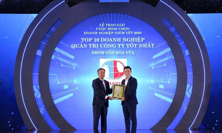 TRACODI đạt giải cao tại cuộc bình chọn doanh nghiệp niêm yết 2023
