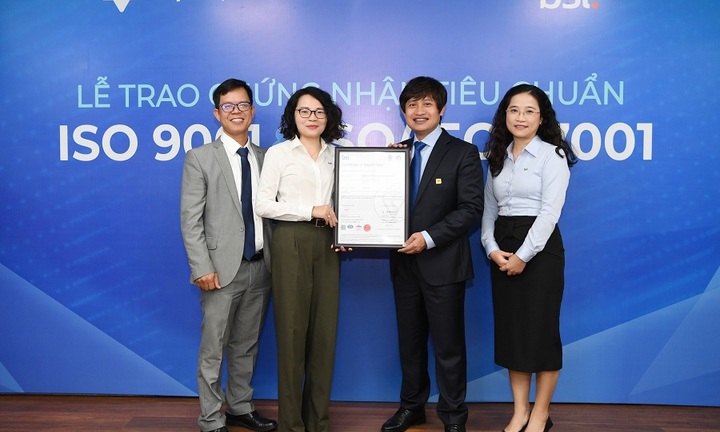 Doanh nghiệp proptech đầu tiên vừa đạt 2 chứng nhận ISO cao nhất do BSI cấp về quản lý chất lượng và an toàn thông tin