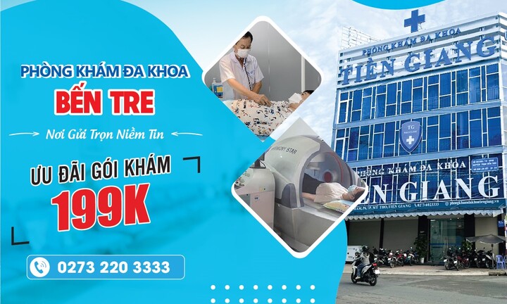 Phòng khám đa khoa Bến Tre  - Phòng khám đa khoa uy tín chất lượng cao tại Bến Tre