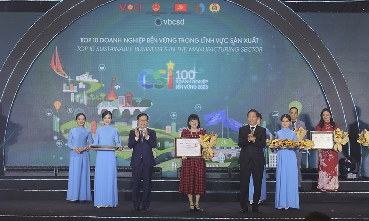 Vinamilk ghi dấu ấn trong lĩnh vực phát triển bền vững