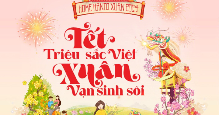 “Tết Triệu Sắc Việt, Xuân Vạn Sinh Sôi” Trên Đường Hoa Home Hanoi Xuan 2024