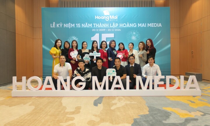 Hoàng Mai Media kỷ niệm 15 năm thành lập, công bố mục tiêu phát triển mới