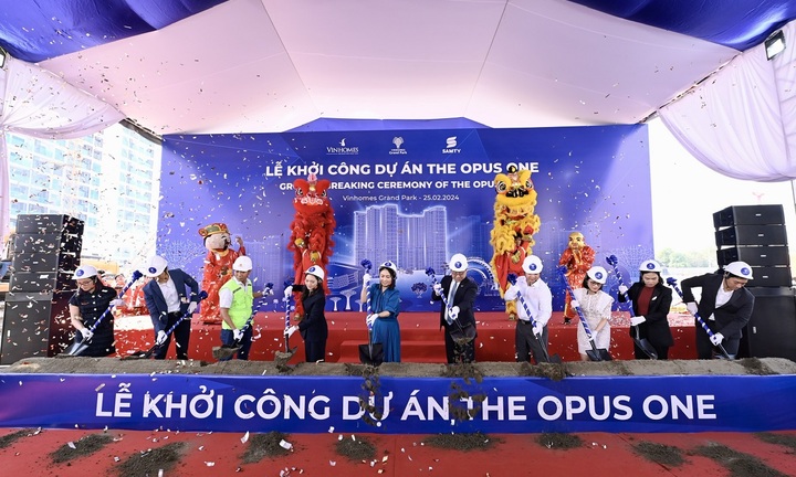 Chính thức khởi công dự án The Opus One tại Vinhomes Grand Park