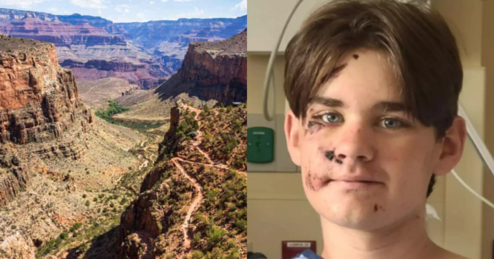 Nhường chỗ chụp ảnh cho người khác, cậu bé rơi từ trên mỏm đá cao 30m sống sót kỳ diệu  