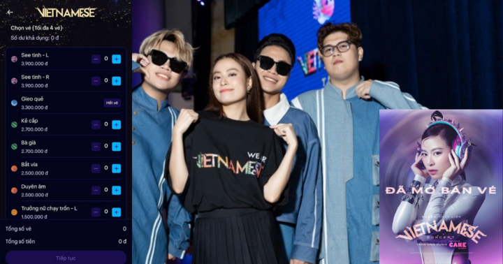 Tình hình bán vé concert của Hoàng Thùy Linh: Một hạng vé đã sold-out