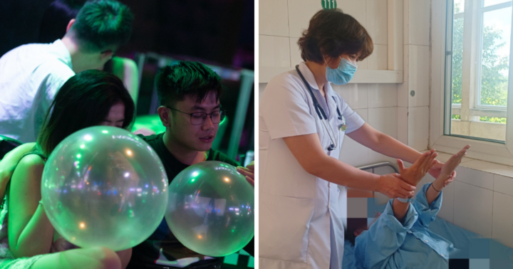 Hít 100 quả bóng cười mỗi ngày, hệ thần kinh của cô gái 19 tuổi bị phá hủy