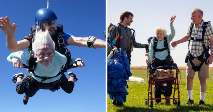  Cụ bà 104 tuổi lập kỷ lục nhảy dù ở độ cao 4.100 mét đã qua đời