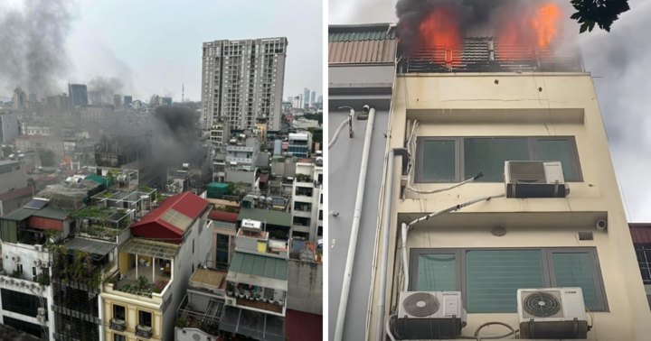 Cháy nhà cao tầng tại Đông Các, nguyên nhân do đun nước sôi