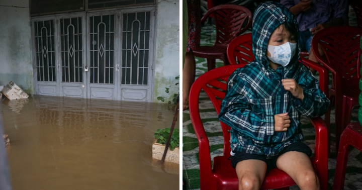 Hậu quả mưa lũ miền Trung: 2 người chết, 1.500 ngôi nhà bị ngập