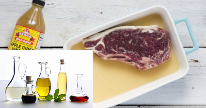 Ngỡ ngàng với lợi ích không ngờ khi đổ giấm vào thịt