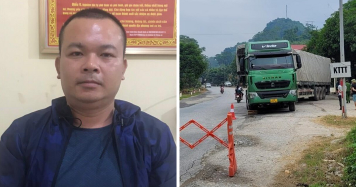 Tài xế xe đầu kéo vi phạm nồng độ cồn, chống đối CSGT