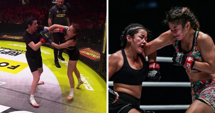 Sốc: Nữ võ sĩ 50 tuổi với cú 