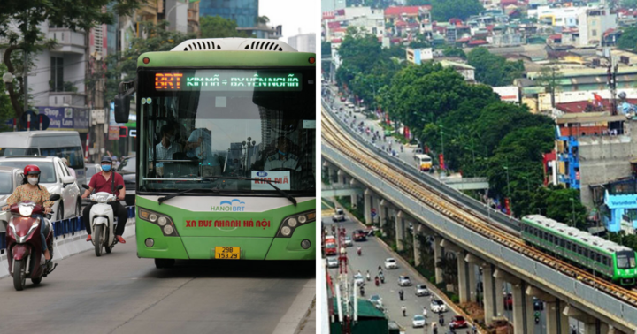 Hà Nội: Đề xuất thay tuyến buýt nhanh BRT bằng hệ thống đường sắt