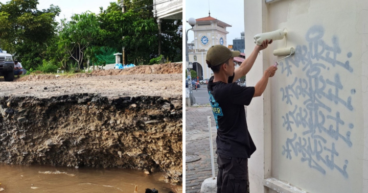 Tin nóng 24h hôm nay ngày 20/11: Hàng trăm mét đường nhựa trôi xuống sông vì sạt lở đất