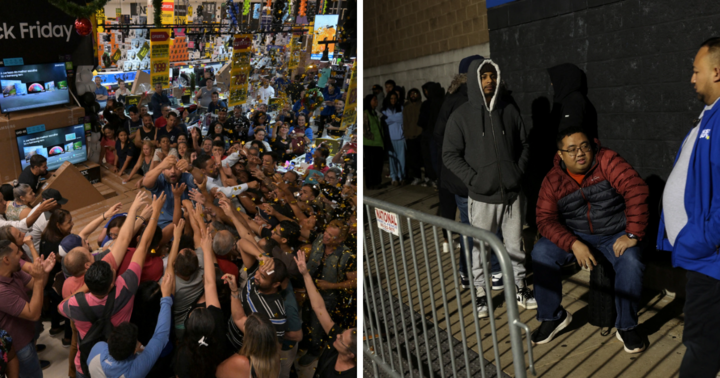 Người dân thế giới xếp hàng từ đêm, dựng lều trong ngày