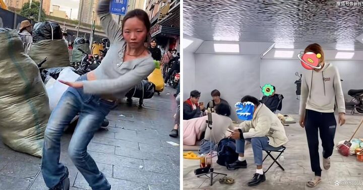 Người trẻ Trung Quốc lao ra đường livestream, nhảy nhót 
