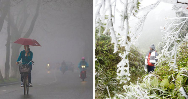 Tin tức dự báo thời tiết hôm nay 12/12: Bắc Bộ bắt đầu đón mưa, không khí lạnh tăng cường