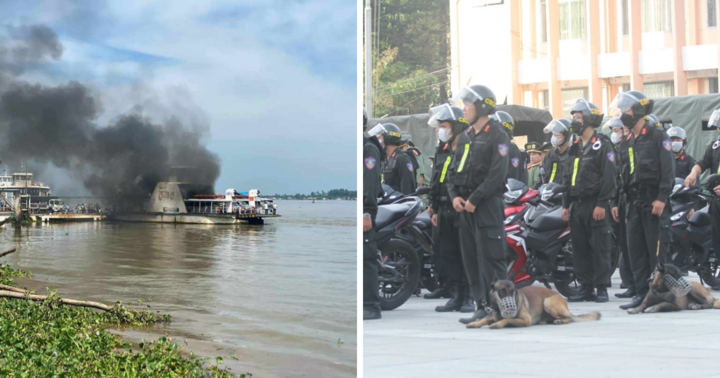 Tin nóng 24h hôm nay ngày 15/12: Thanh niên mang 30 lít xăng đốt phà khiến 11 xe máy bị cháy