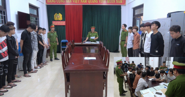 Khởi tố nhóm thanh viên vác dao kiếm đi giải quyết mâu thuẫn ở Thừa Thiên - Huế