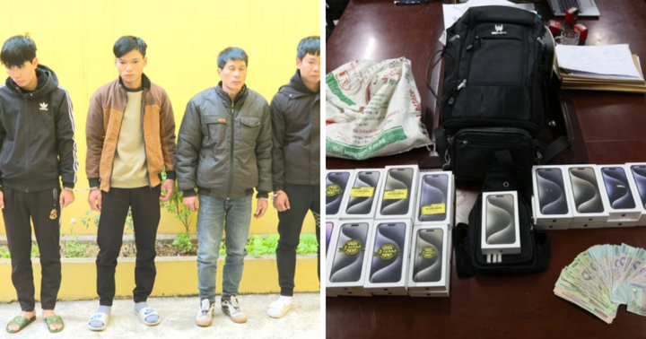 Bắc Ninh: Bắt nhóm trộm nhiều điện thoại trị giá gần 1,5 tỷ đồng