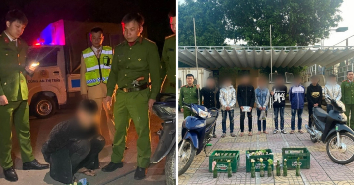 Kịp thời ngăn chặn nhóm thanh niên dùng bom xăng để 
