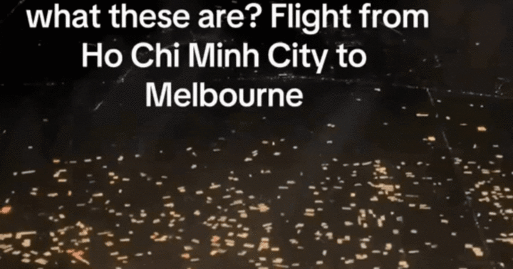 Du khách trên chuyến bay từ Việt Nam ghi lại cảnh tượng  "kỳ thú " khiến dân mạng trầm trồ