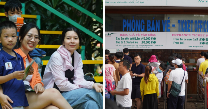 Người dân TP.HCM đổ về Thảo cầm viên vui chơi dịp Tết Dương lịch