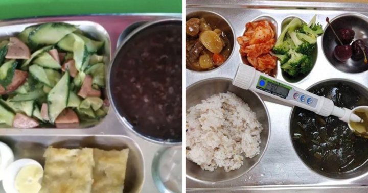 Tò mò bữa ăn ở trường của con, người mẹ 