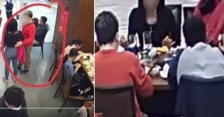 Người mẹ dẫn 2 con đi ăn buffet và hành động đáng 