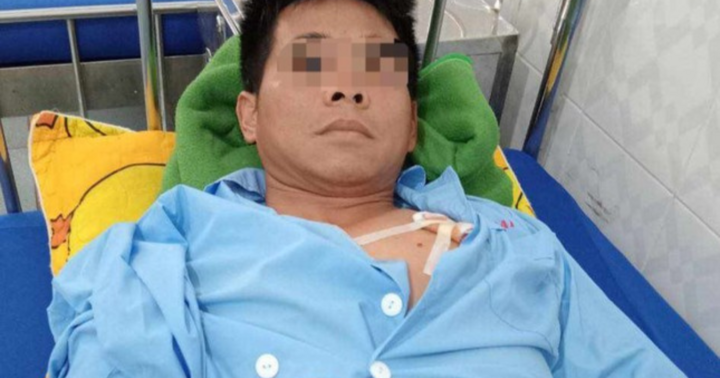 Người đàn ông bị chó becgie nhà nuôi