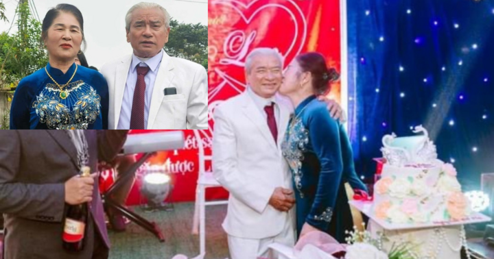 Ngưỡng mộ cặp vợ chồng U80 với đám cưới vàng, tuyên bố điều