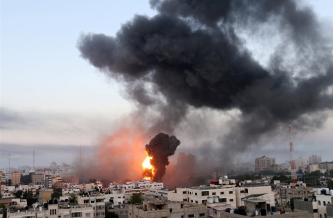 Căng thẳng leo thang, Israel không kích phòng xét nghiệm COVID-19 duy nhất tại Dải Gaza