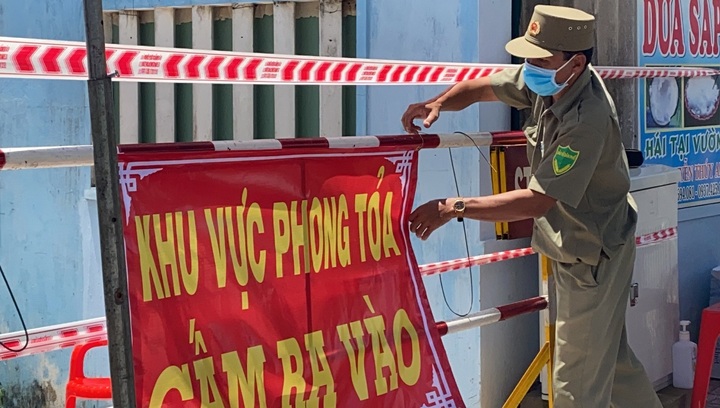 Tiền Giang có ca nhiễm COVID-19 đầu tiên trong cộng đồng, xác định 60 F1