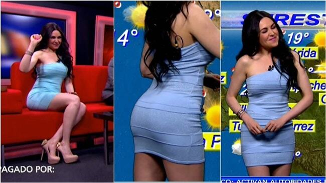 Ngỡ ngàng trước phong cách ăn mặc hở bạo, siêu gợi cảm khi lên sóng truyền hình của các nữ MC thời tiết nước ngoài