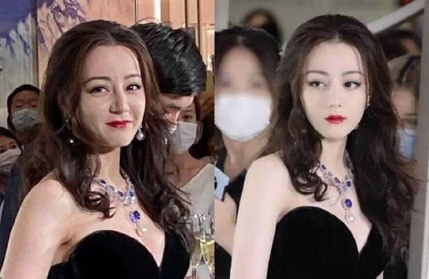 Địch Lệ Nhiệt Ba lộ da chảy xệ, nhiều nếp nhăn trong loạt ảnh chưa chỉnh sửa