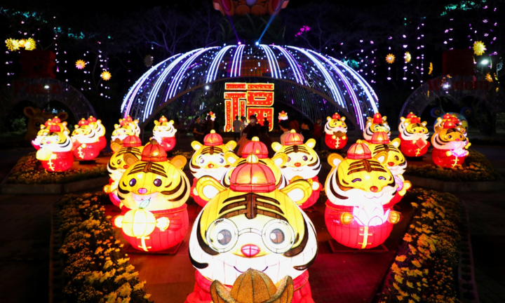 Rộn ràng không khí đón Tết Nguyên đán tại các nước châu Á