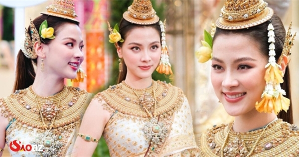 Xuýt xoa trước nhan sắc của ngọc nữ Thái Lan Baifern tại lễ hội té nước