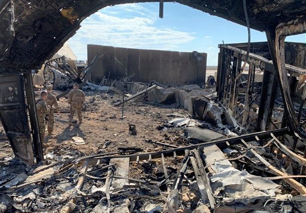 Tin tức quân sự mới nóng nhất: 5 tên lửa nhằm vào căn cứ quân sự tại Iraq