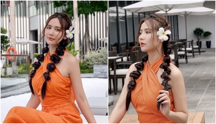 Hình ảnh gây sốt của Phan Minh Huyền trong kỳ nghỉ xả hơi sau “Thương ngày nắng về”