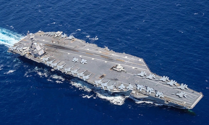 Tin tức quân sự mới nóng nhất ngày 5/10:  Mỹ lần đầu triển khai tàu sân bay tân tiến nhất