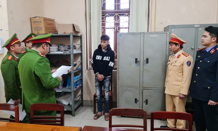 Khởi tố thanh niên bốc đầu xe, gây rối trật tự công cộng ở Thái Nguyên