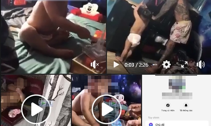 Truy tìm cha dượng trong clip bé trai nghi bị bạo hành, ép dùng chất ma túy