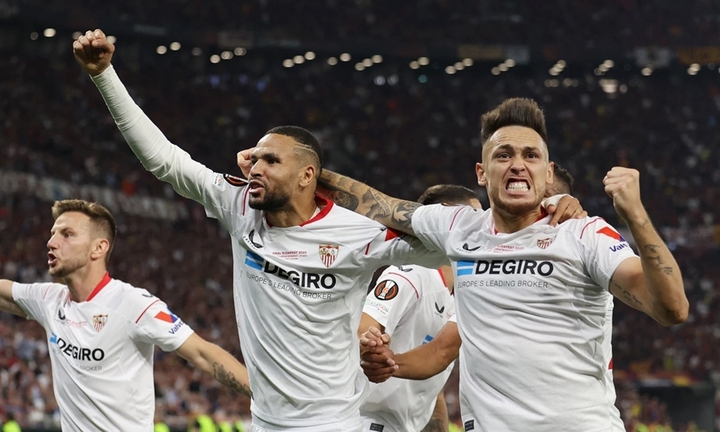 Đánh bại AS Roma, Sevilla lập kỷ lục 7 lần vô địch Europa League