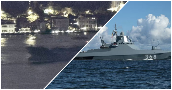 Chiến hạm Nga bắn cảnh cáo tàu hàng trên Biển Đen