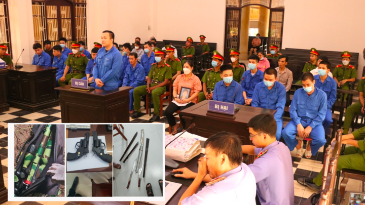 Tuyên án tử hình đối tượng cầm đầu vụ nổ súng gây chết người ở Trà Vinh