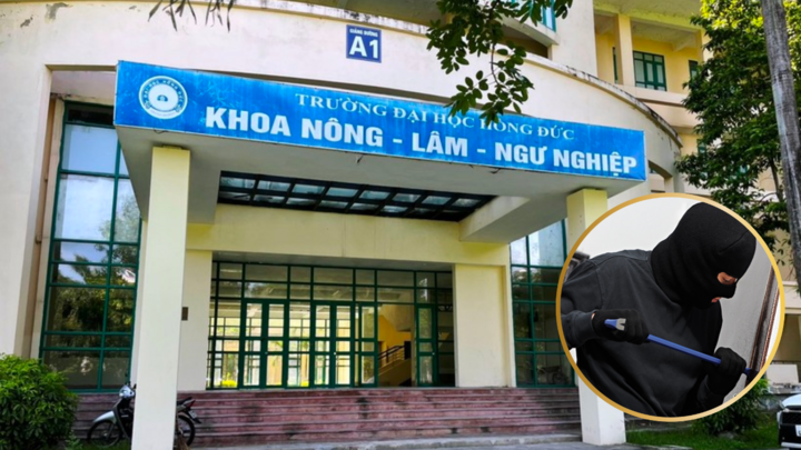 Vụ tiến sĩ Trường Đại học Hồng Đức trộm cắp tài sản: Nghi phạm khai gì?