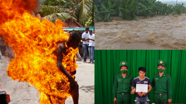 Tin tức pháp luật mới nhất ngày 5/9: Nam thanh niên ném xăng, tự thiêu gần trụ sở công an có biểu hiện tâm lý bất ổn