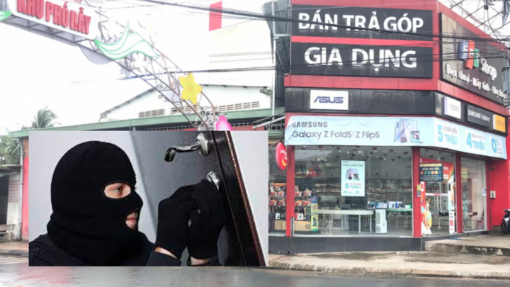 Điều tra phi vụ trộm đồ bất thành tại một cửa hàng FPT ở Tiền Giang
